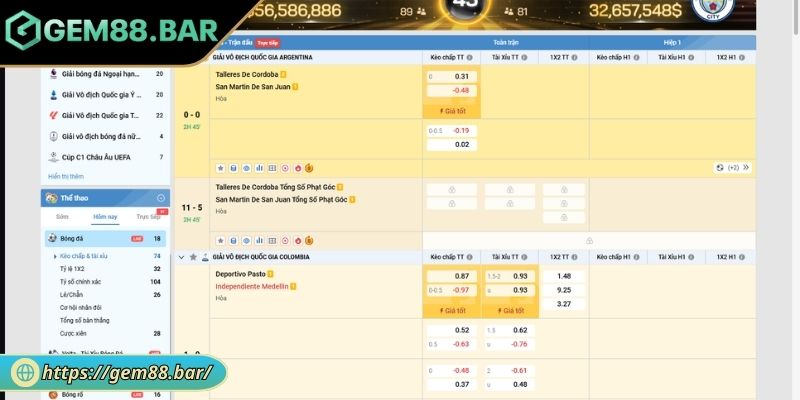 Giải Mã Kèo Nhà Cái - Bí Quyết Đọc Tỷ Lệ Và Soi Kèo Từ GEM88 2 Giải mã kèo nhà cái Tài Xỉu và yếu tố bàn thắng