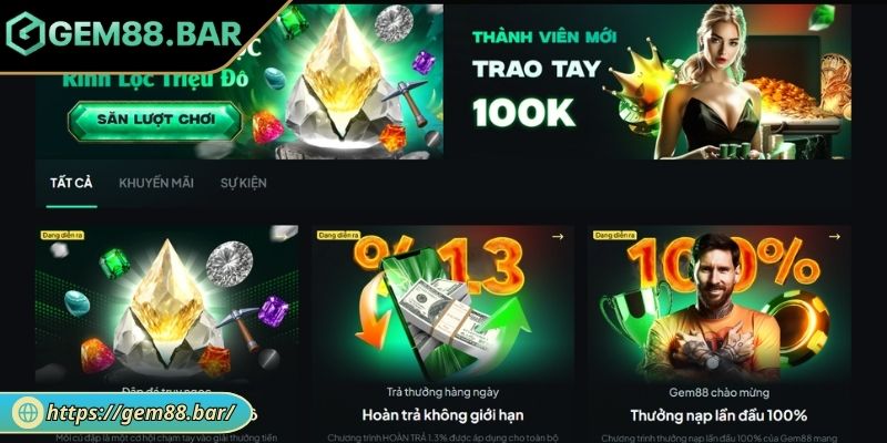 Hướng dẫn người chơi tham gia khuyến mãi GEM88 dễ dàng