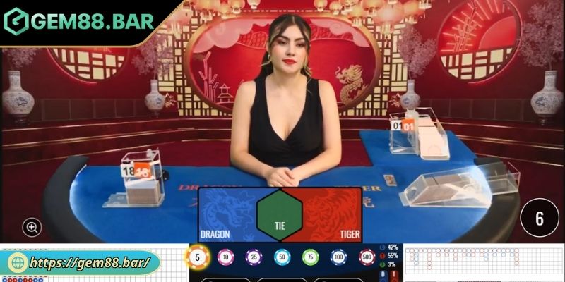 Rồng Hổ GEM88 - Luật Chơi, Cửa Cược Và Chiến Thuật Chuẩn 3 Sử dụng chiến thuật cầu ngắn