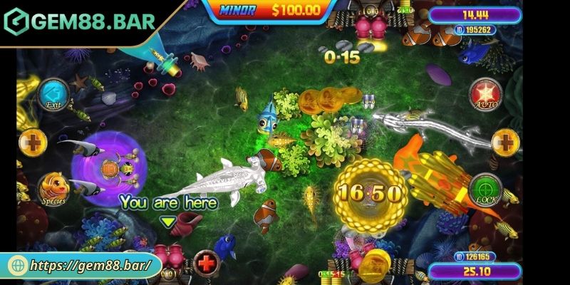Tỷ Phú Đại Dương GEM88 - Sinh Vật Và Chiến Thuật Săn Thưởng 2 Sinh vật đặc biệt trong game